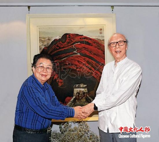 中国美术家协会顾问、中国国家画院油画院院长、中国油画学会名誉主席詹建俊对蔡居在抽象艺术领域不断探索所取得的成就给予高度赞扬，并对展览的成功举办表示祝贺