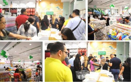 MUMUSO木槿生活迪拜店人气爆棚 MUMUSO木槿生活迪拜店人气爆棚